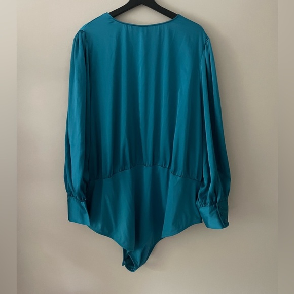 Sergio Hudson for Target Teal Bodysuit - Picture 3 of 4